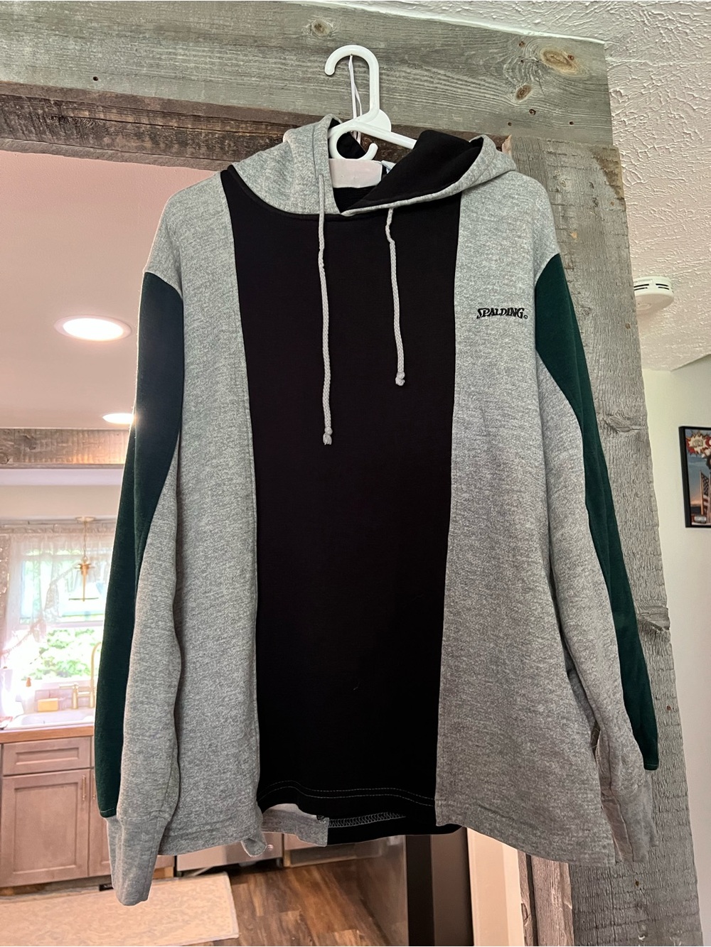 Vintage Spalding Hooded Pullover Sweatshirt